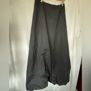 New Sinequanone Black Satin Taffeta  Bubble Ballroom Made in France Size 42 US10